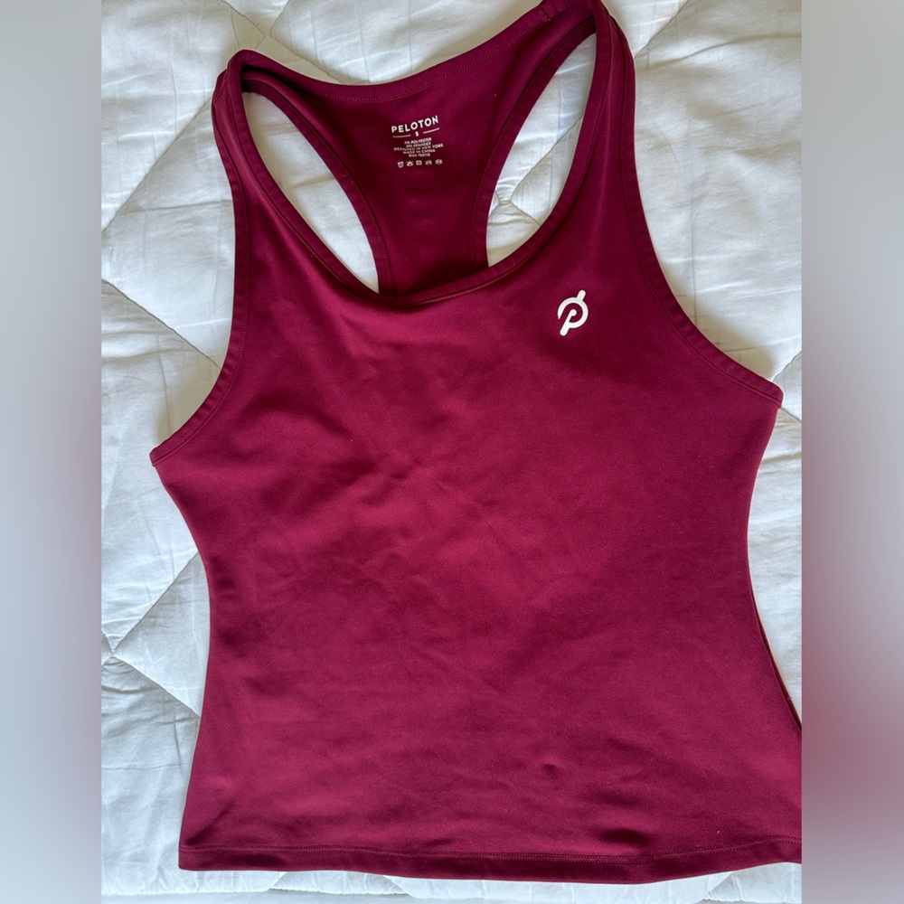 Peloton Women's Deep Red Tank Top